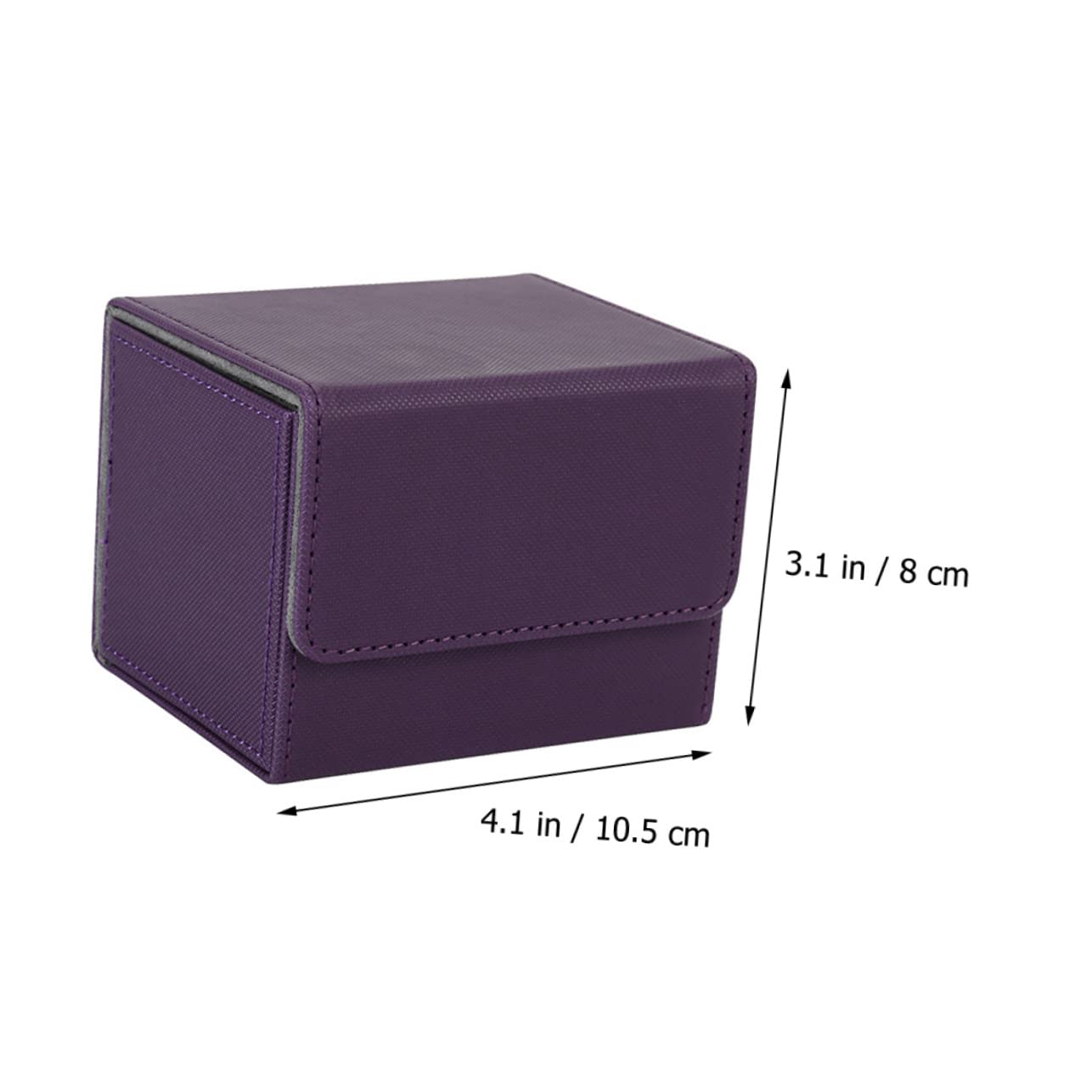 UPKOCH 2pezzi Scatola Porta Carte Collezionabili Pu Organizer Per Giochi Di Carte Design Compatto Con Scomparti Per Materiale Sicuro e Affidabile Per Appassionati Di Giochi