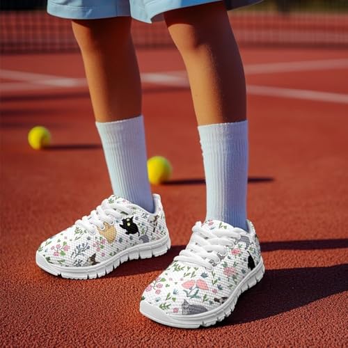 Boys Girls Sneakers Breathable Mesh Tennis Shoes Animal Sports Shoes Non Slip Comfortable Casual Walking Running Shoes US 11-54