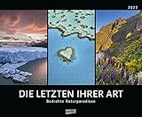  Bedrohte Naturparadiese 2022: Großer Wandkalender mit spektakulären Naturaufnahmen. PhotoArt Kalender. Querformat: 55 x 45,5 cm