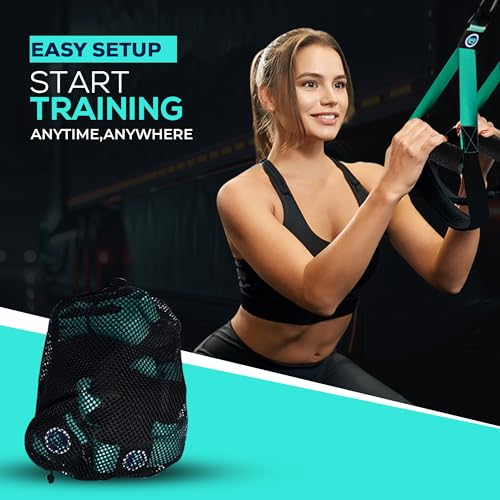 The Unity Training Co. All In One Suspension Trainer Kit, Full Body Workout at Home, Exercise Straps That Will Help You Build Muscle, Burn Fat and Improve Mobility - Image 3