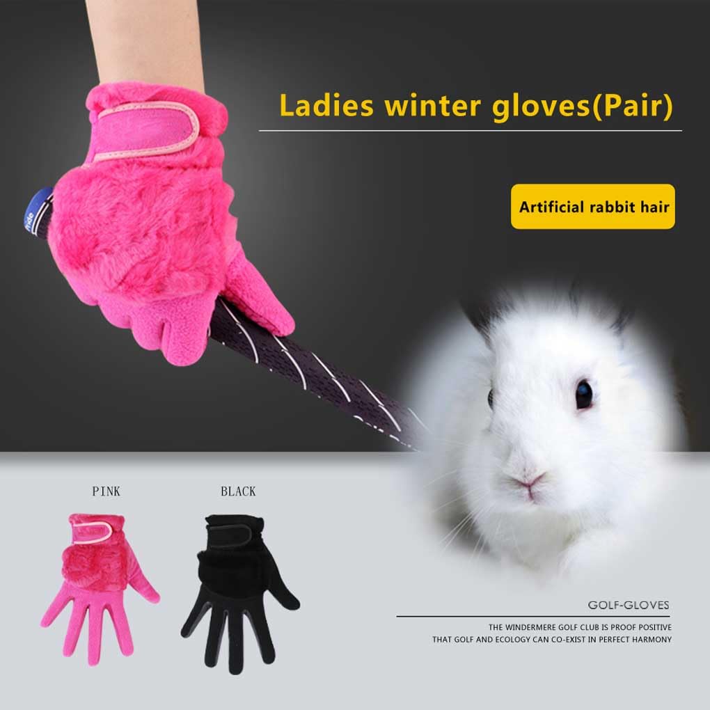 Golfhandschuhe für Damen, rutschfest, für Zuhause, Fitnessstudio, Workout, Fitness, warme Fäustlinge, Outdoor-Sport, Übung, Thermohandschuhe, Weiß
