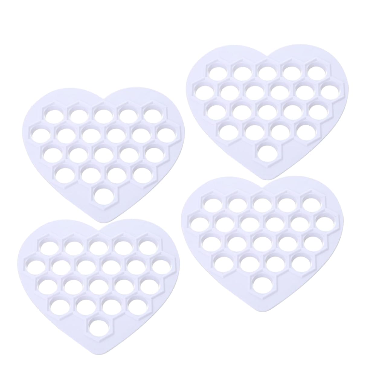 DECHOUS Dumpling Maker Mold 4pcs Household Dumpling Maker 19 Holes for Efficient Cooking