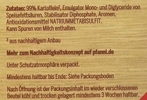Pfanni Stampf Kartoffeln fast wie selbst gemacht für ein leckeres Kartoffelgericht mit 100% deutschen Kartoffeln 6x 183 g