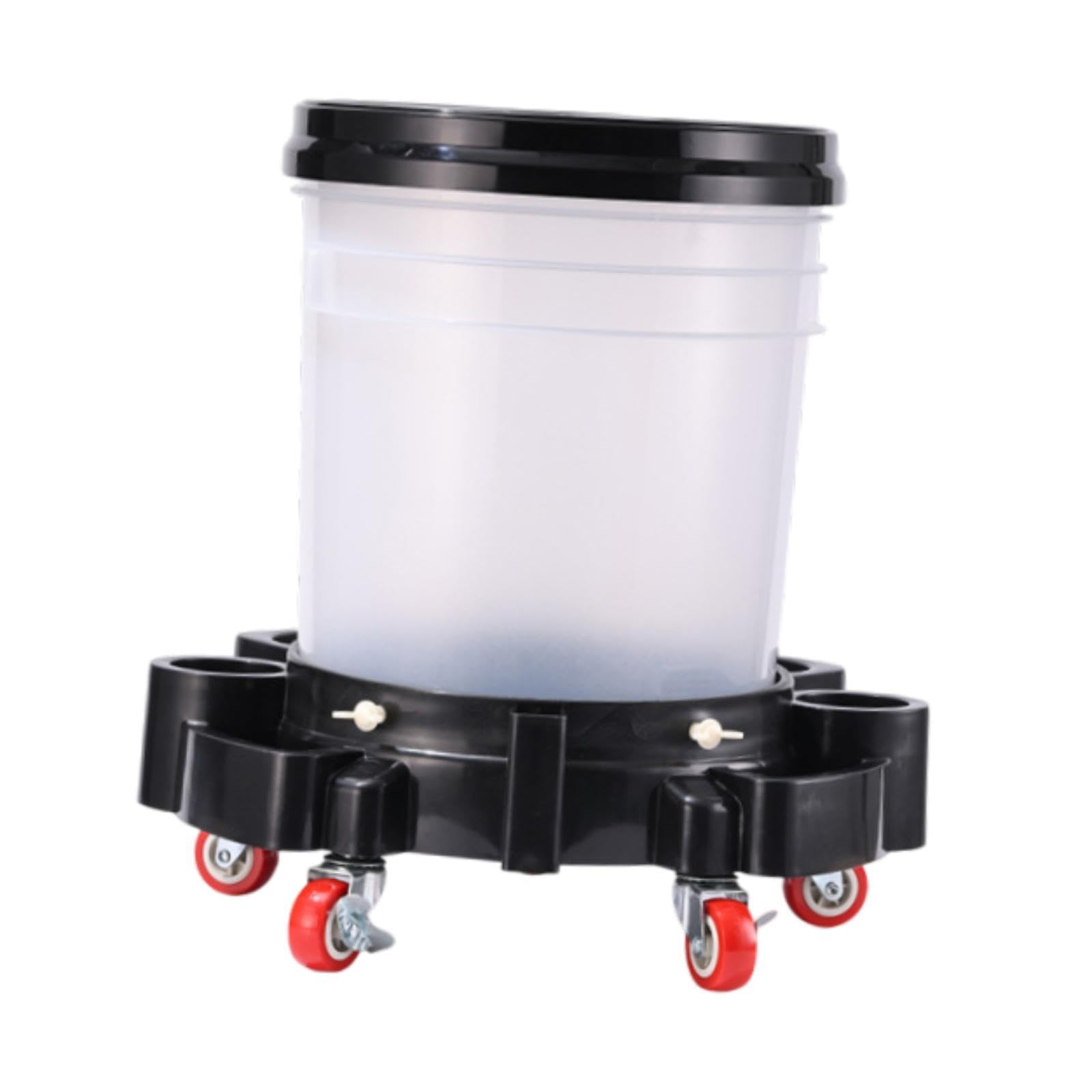 CALANDIS Car Wash Bucket Lid and Body Portable Professional Portable Car Cleaning Kit Style C-image-11