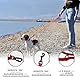 FIRSTPAW Hundeleine - Trainingsleine für Hunde - Rote Hundeleine 2m für Klein, Mittelgroße und Große Hunde - Doppelleine für 2 Hunde - Gepolstert, Multifunktionelle und Verstellbare Leine Hund Schwarz