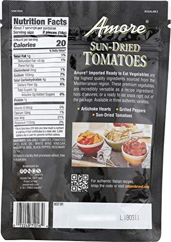 Amore Premium Ready to Eat Vegetables Sun Dried Tomatoes - Thumbnail 2