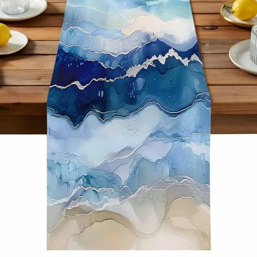 Sauoromeon �e�[�u�������i�[ �e�[�u���Z���^�[ �Z���^�[�N���X ��33cm×��229cm �g �C �r�[�` �� �O���f�[�V���� �H����� �k�� ������� �㎿ �Ȗ����a ���� ����� �ϔM �p�[�e�B�[