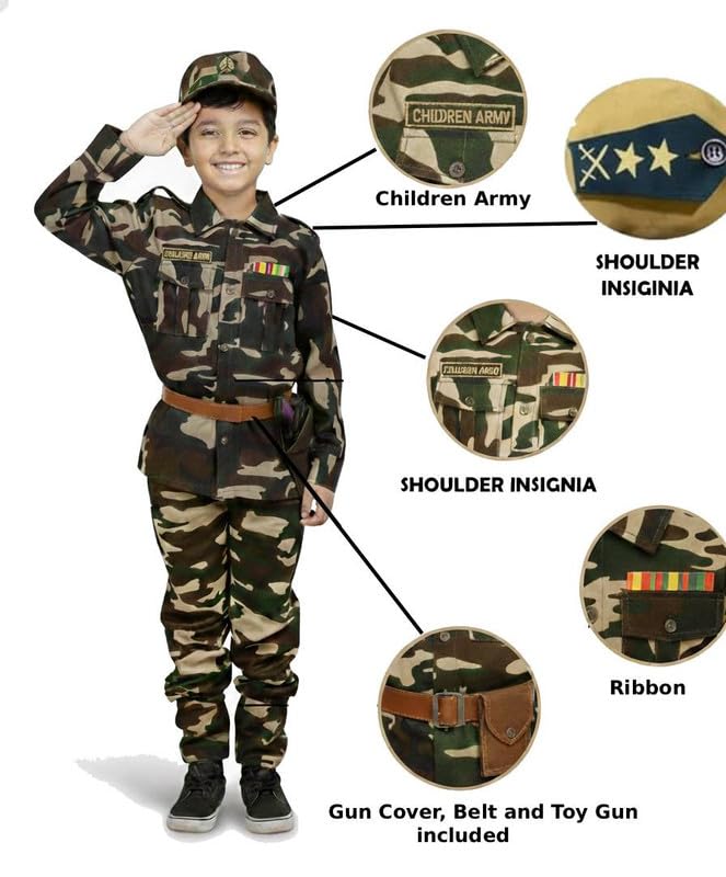 Image of FancyDressWale Community Helper & Career Role Play Costume for Fancy Dress Pilot, Navy, Army, astronaunt, Police Costumes
