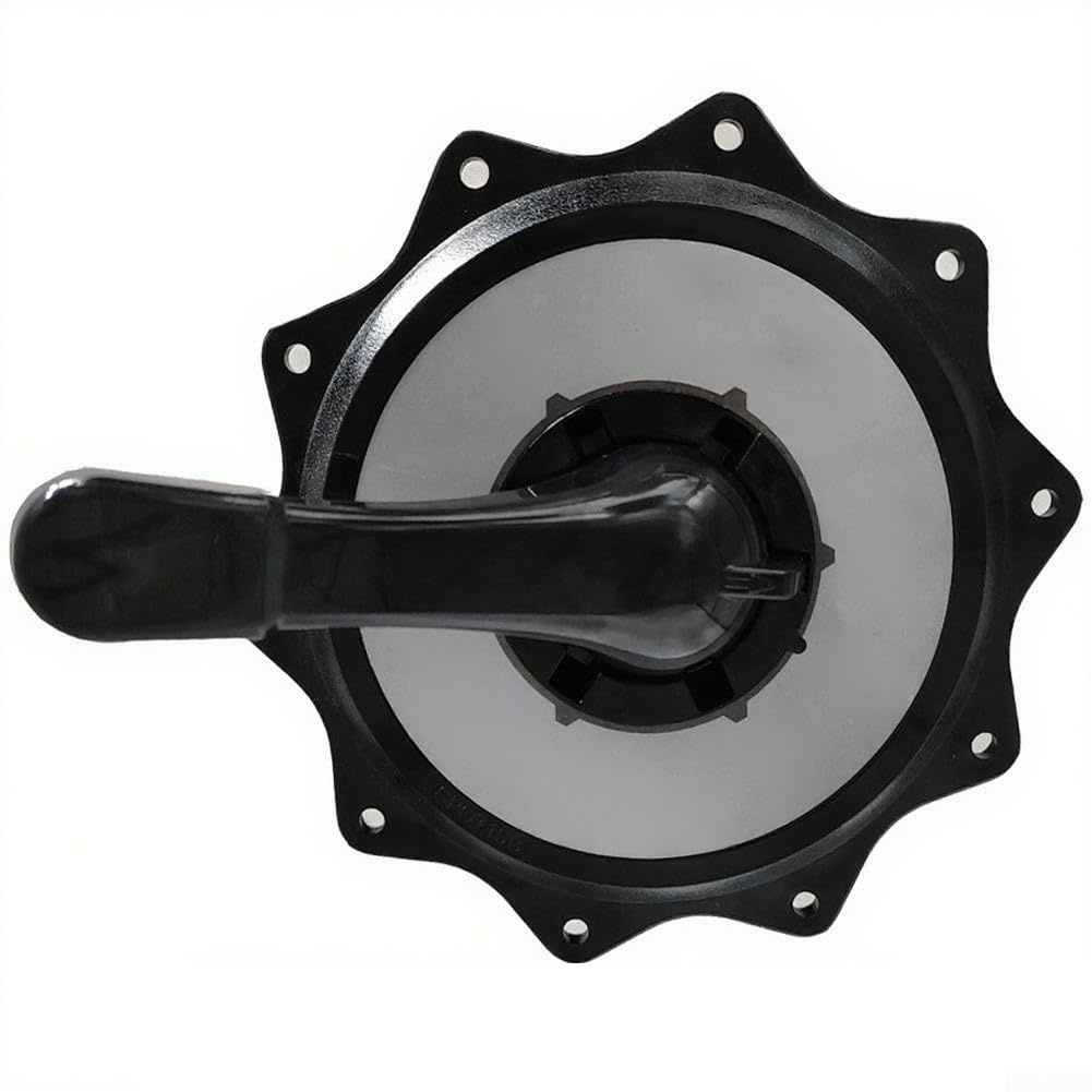 Cubierta de llave y conjunto de mango para válvulas multipuerto Hayward, pieza de repuesto SPX0715BA3 para sistemas de filtro de 2 pulgadas, compatible con modelos SP0715/SP0716/HCV20715