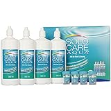 [page_title]-Solocare Aqua Pflegemittel Systempack (4 x 360ml) für weiche Kontaktlinsen