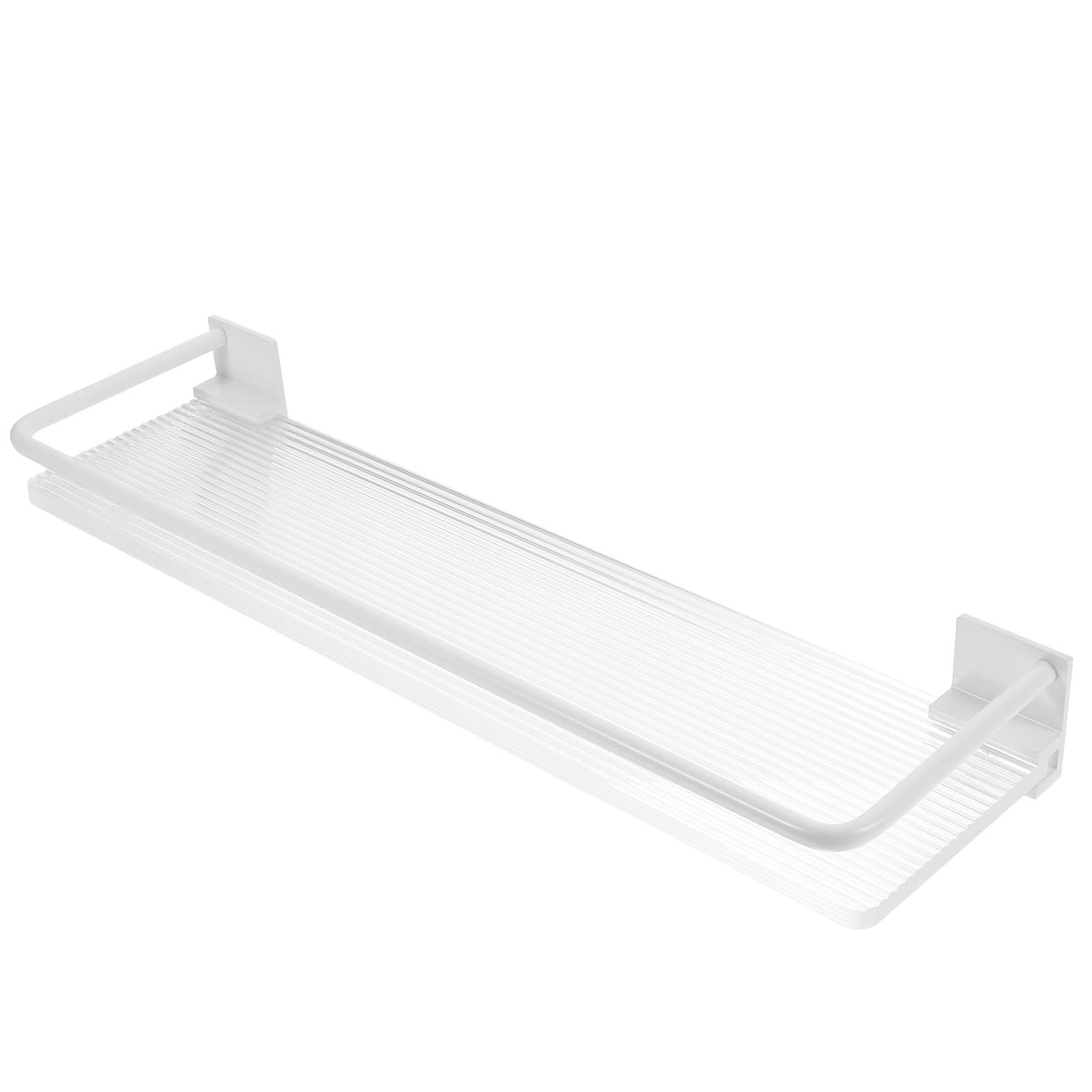 Étagère murale de salle de bain pour organiser vos flacons de douche sans percer