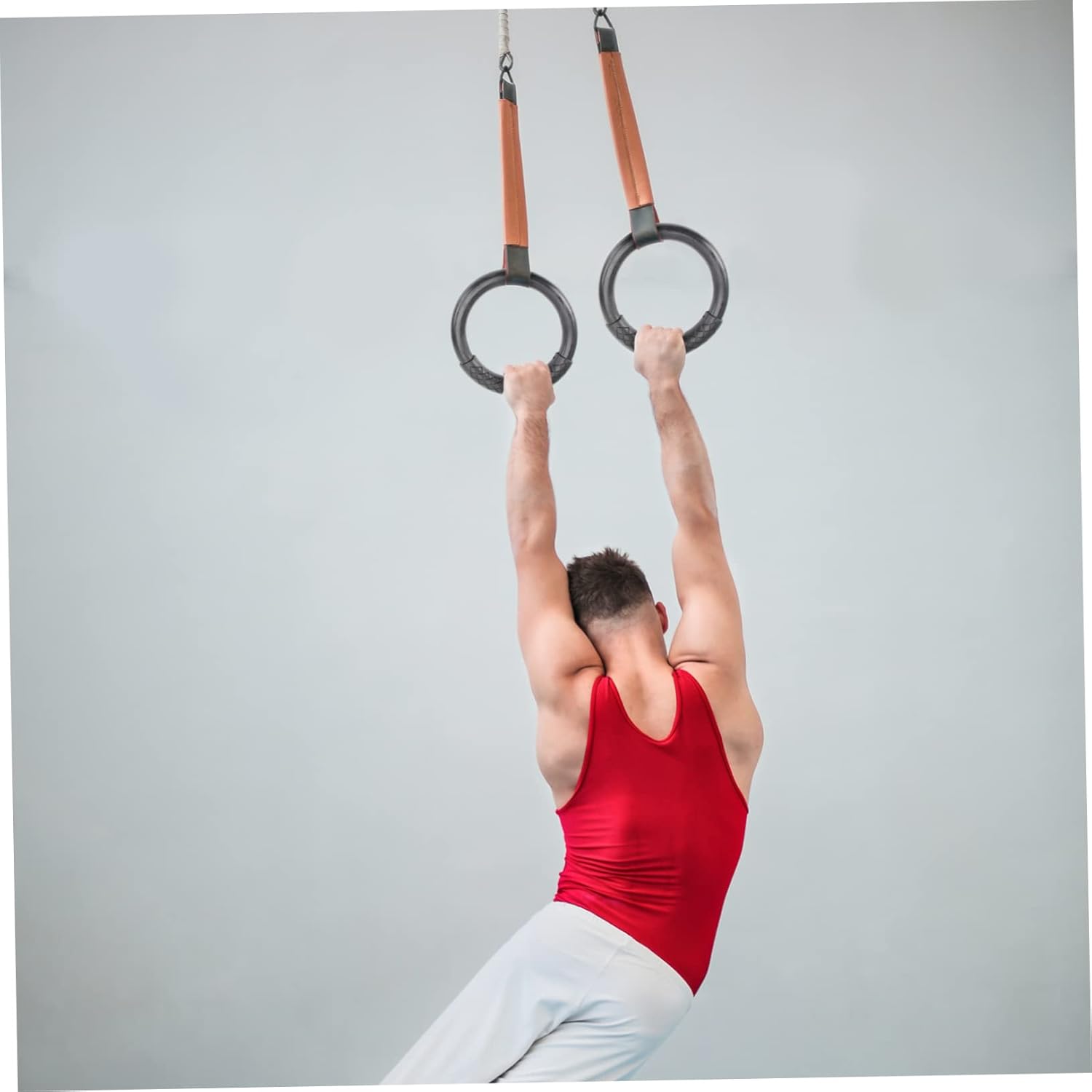 Milisten Gymnastics Rings Exercise Equipment Fitness Rings Stretching Relaxation Home Use