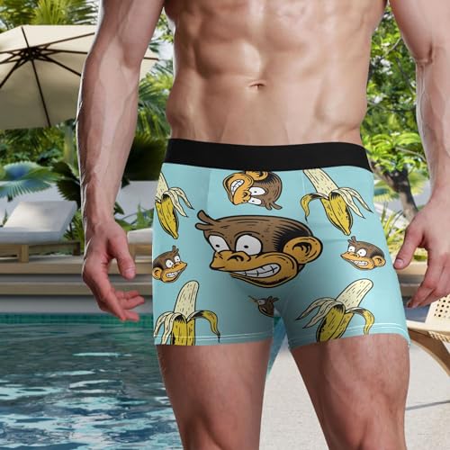 visesunny Mens Underwear Rayon Boxer Briefs Breathable and Soft with Fly Underwear for Men2