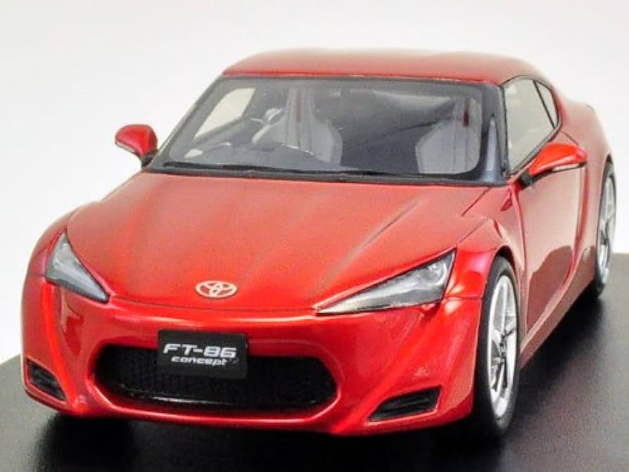 Amazon | 【CAM@/KID BOX】1/43 トヨタ FT-86 コンセプト レッド
