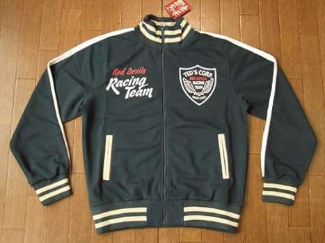 エフ商会 TEDMAN レッドデビルレーシングチーム トラックジャケット XL Amazon | (テッドマン) tedman ジャージ レッドデビル エフ商会