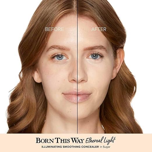 Too Faced Born This Way Ethereal Light Illuminating Smoothing Concealer, Sugar, 32 g (Pack of 1) - Image 4