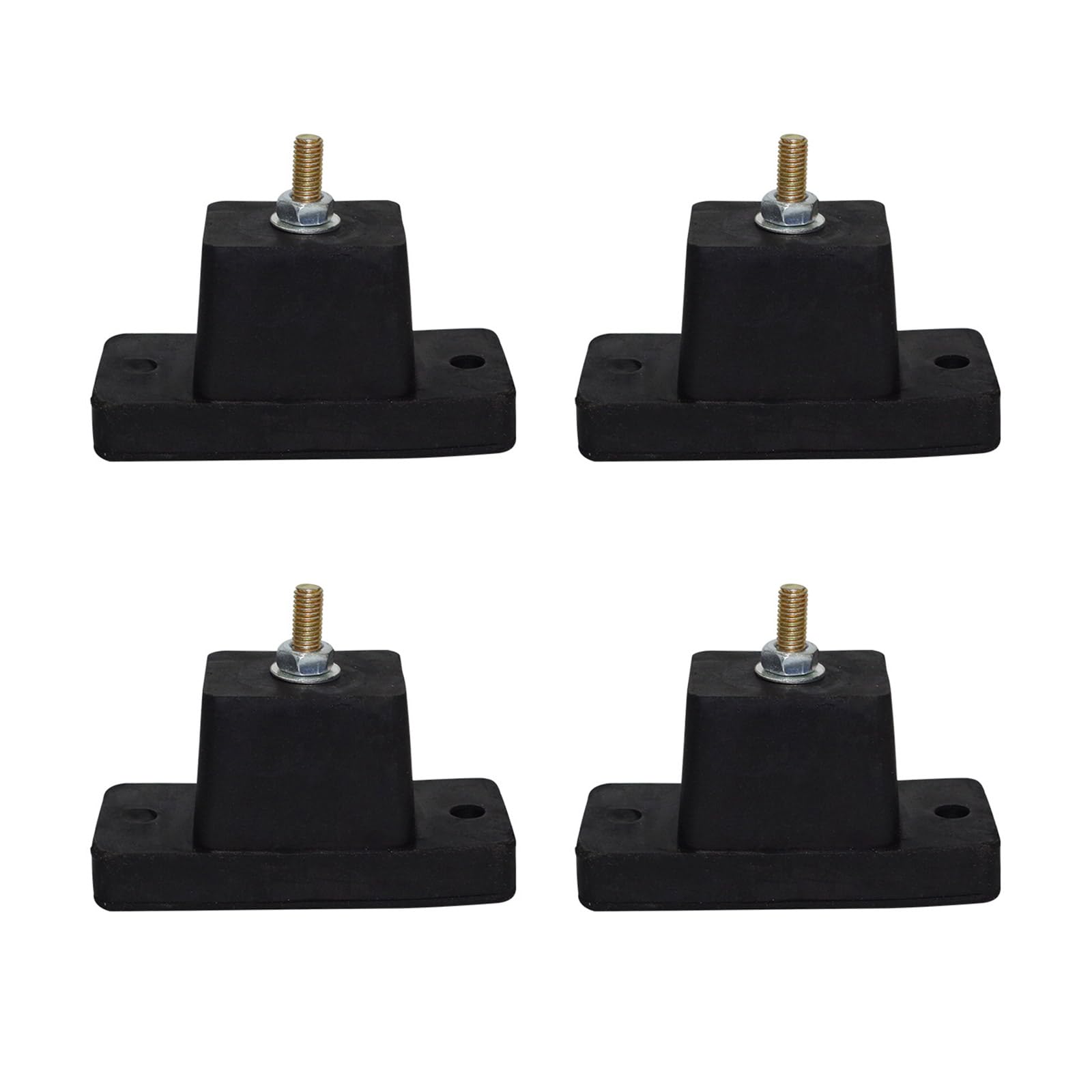 FANGZESHI 4Pack Bracket Vibrations Damping Pad Shock Absorbings for Outdoor Units, Reduction Rubber Supports Shock Absorbers Feet