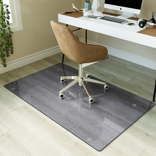 Image of Koonmi 30 inch x 48 inch Office Chair Mat for Hardwood Floors & Carpets