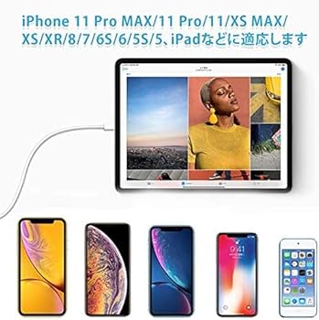 Amazon.co.jp: iPhone充電ケーブル 急速充電 ライトニング USBケーブル