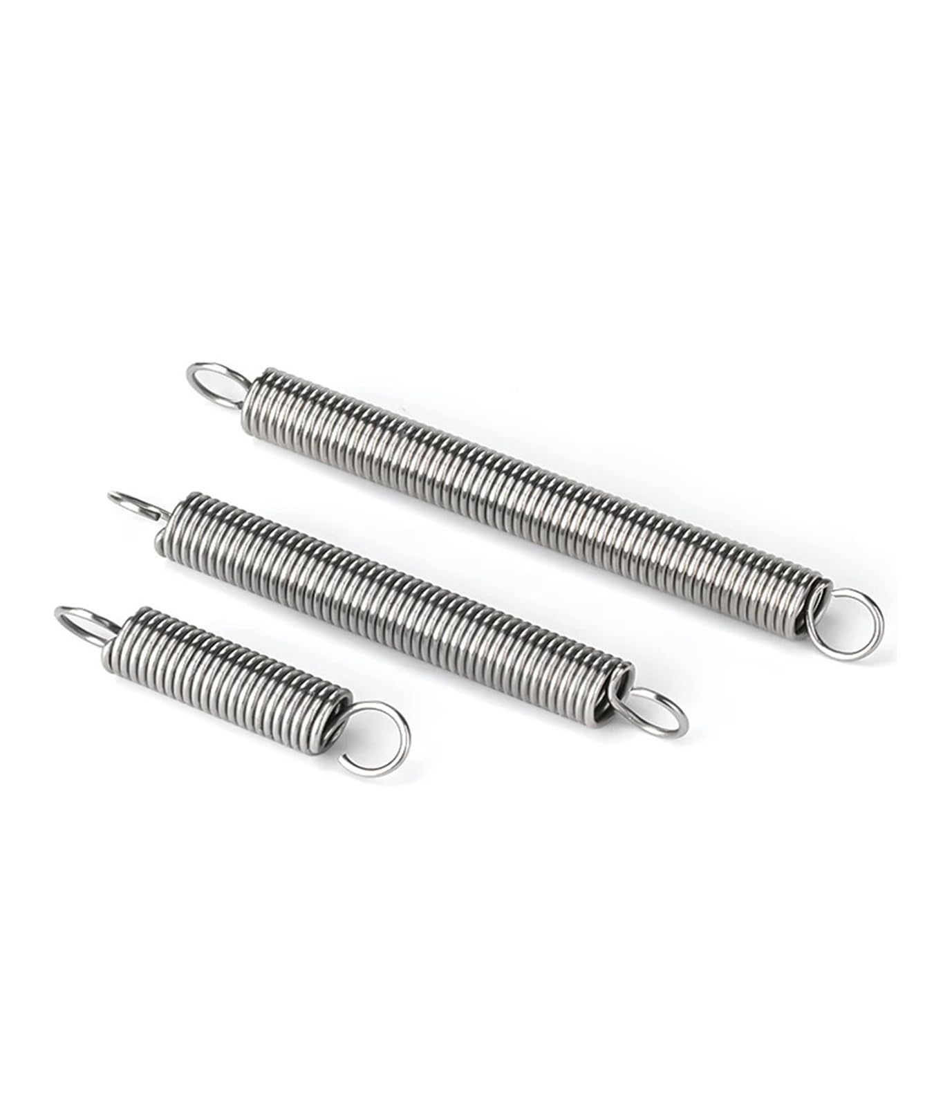 DLNTXFDG 5pcs/ Wire Dia 0.6mm Stainless Steel Tension Spring With Extension Spring Lengh 20-120mm(30mm,5mm)