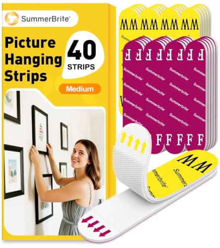 Summerbrite Picture Hangers Strips Heavy Duty