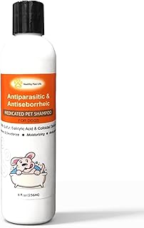 Healthy Paw Life Antiparasitic & Antiseborrheic Dog Shampoo (8 fl oz)