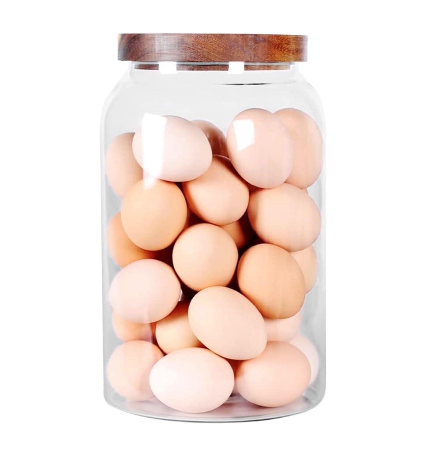 AMULONG Sweet Jars Apothecary 1Pcs Egg Jar Kitchen Canister Food Storage Jars With Airtight Lid Jars for Crafting