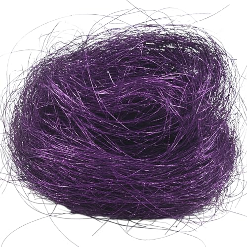 MIJOMA Engelshaar Flitter Dekofasern - glänzende Weihnachtsdekoration...