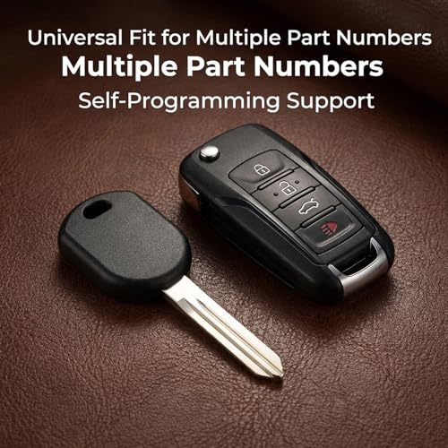 Llave de repuesto compatible mando coche carcasa botones auto 3