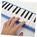 FUNOMOCYA Harmonica Keys Music Lovers Adults Accordion Musical Instrument Melodica Blue