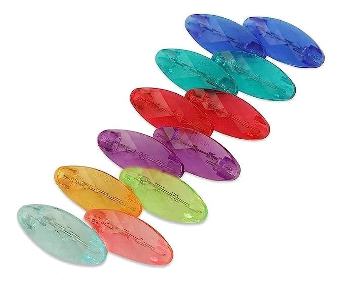 Fashions Women Acrylic Brooches & Pins for Hijab Dupatta Chunri, Scrafs & Fancy Saree Pin for Women Stylish (Multicolor)-image-37