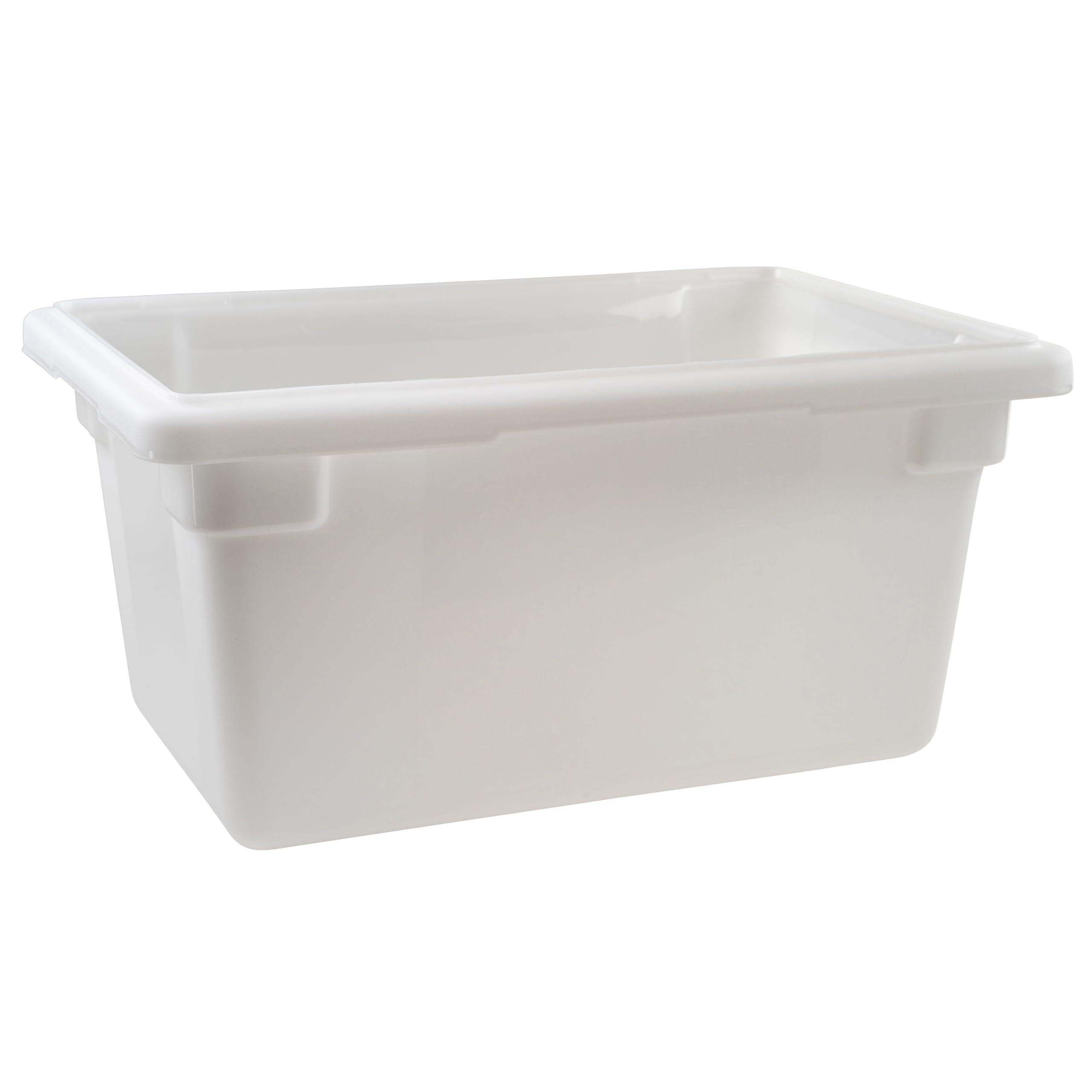 Winco 18" x 12" x 9" / 9" Deep / White Containers