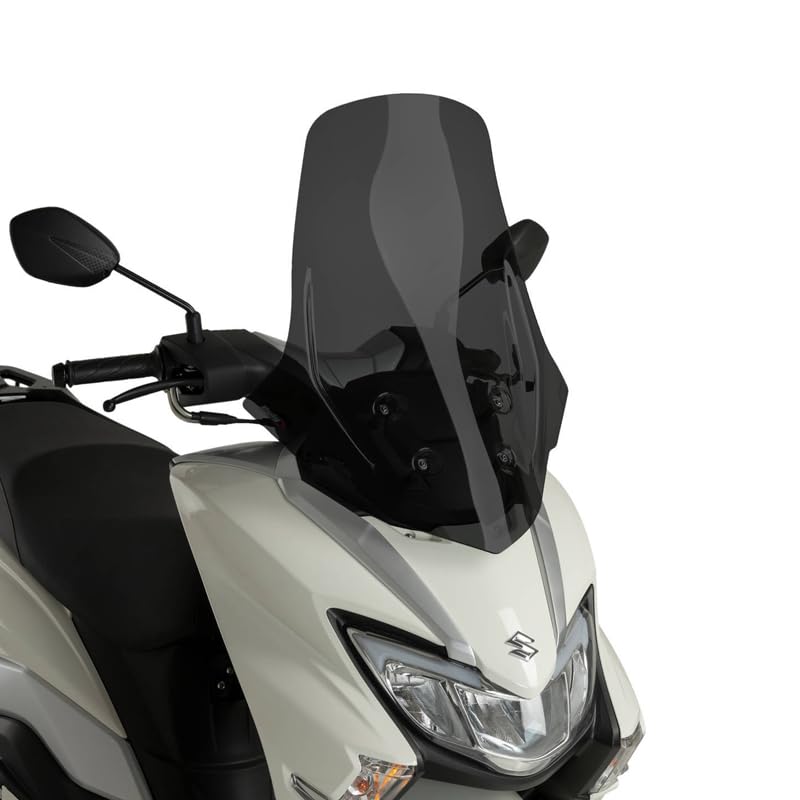 【新品】バーグマンストリート（125）ウインドスクリーン　スモークシールド Asahi-Burgman-Street-125EX-