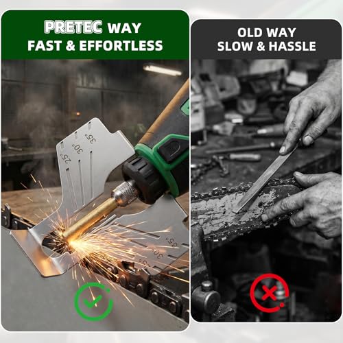 PRETEC 54-Piece Chainsaw Sharpening Kit