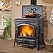 Produktbild La Nordica emaillierter Gusseisenofen Isotta Con cerchi Evo (11,9 kW)