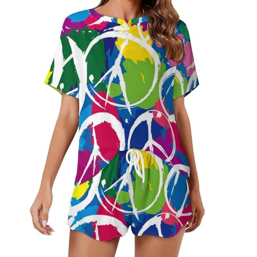 Pyjama pour femme Peace and Love pour retrouver le plaisir d'un sommeil serein