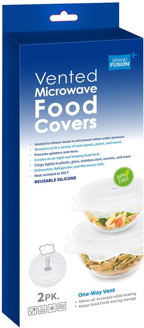 Vented Microwave Food Covers