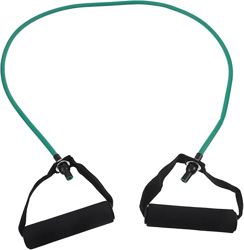 Miniatura 12 de POPETPOP 2 cuerdas de ejercicio con asas, banda elástica, bandas elásticas para ejercicio Verde,Rojo -,Amarillo,2 unidades de color verde,Verde x 3