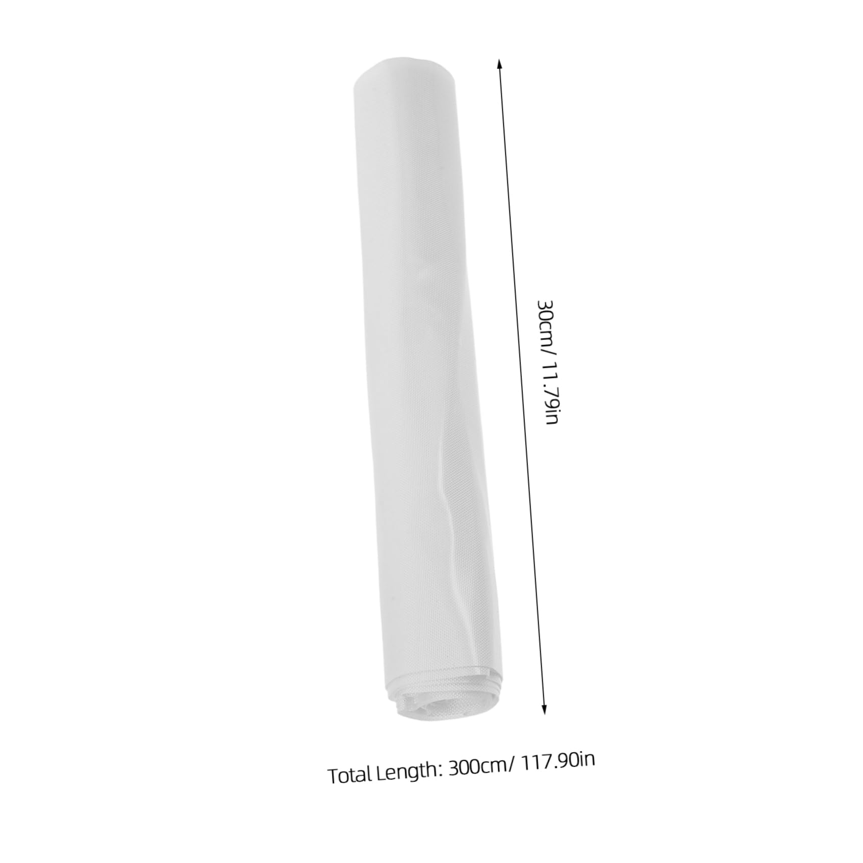 Zuschneidbare Backmatte 1 Rolle aus Silikon Plane Weiß