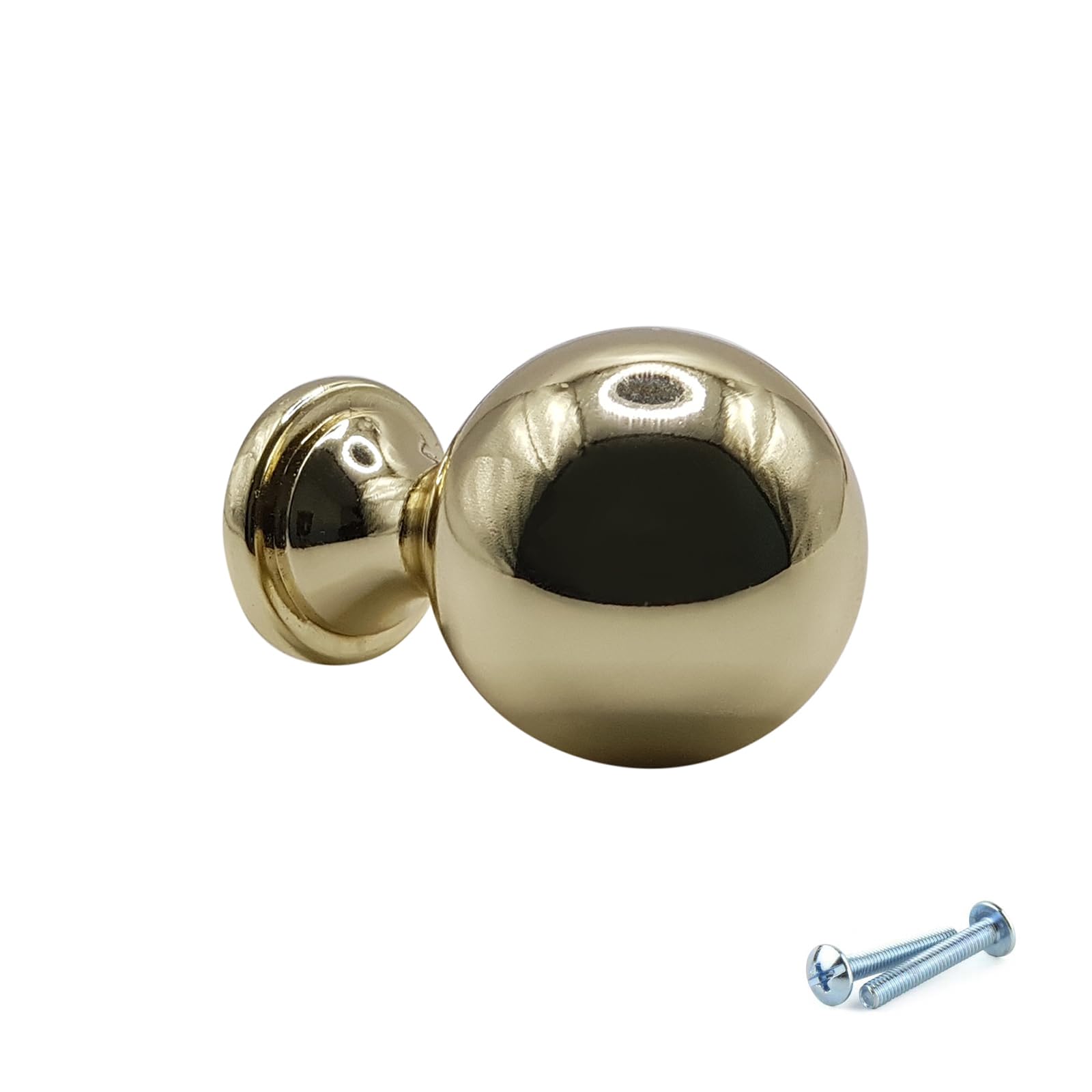 M4tec Karat Gold Bedroom Furniture Door Knobs For Kitchen Cabinet Door Handles, Cupboard Door, And Drawers Handles, Kitchen Furniture Pull Handles - Vg9 Series: 25 Mm