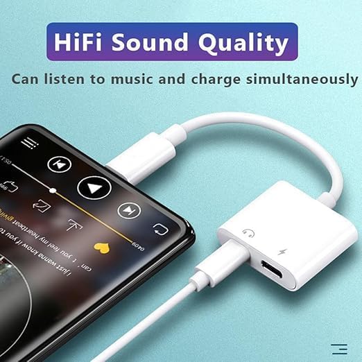 Image of Wefly USB C Headphone and Charger Adapter for 1Ph /one 17, 1Pack USB Type C to Aux Audio + Charge Dongle Adapter for 1Pho /ne 17 /17 Pro /17 Pro Max /Air /16 /16 Pro Max /15 /15 Pro Max (USB C Headphone)