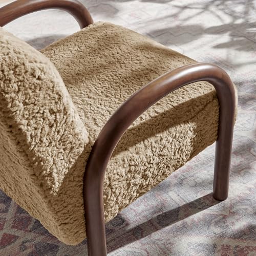 Sillón Plegable Tela Faux Shearling Arena miniatura 5