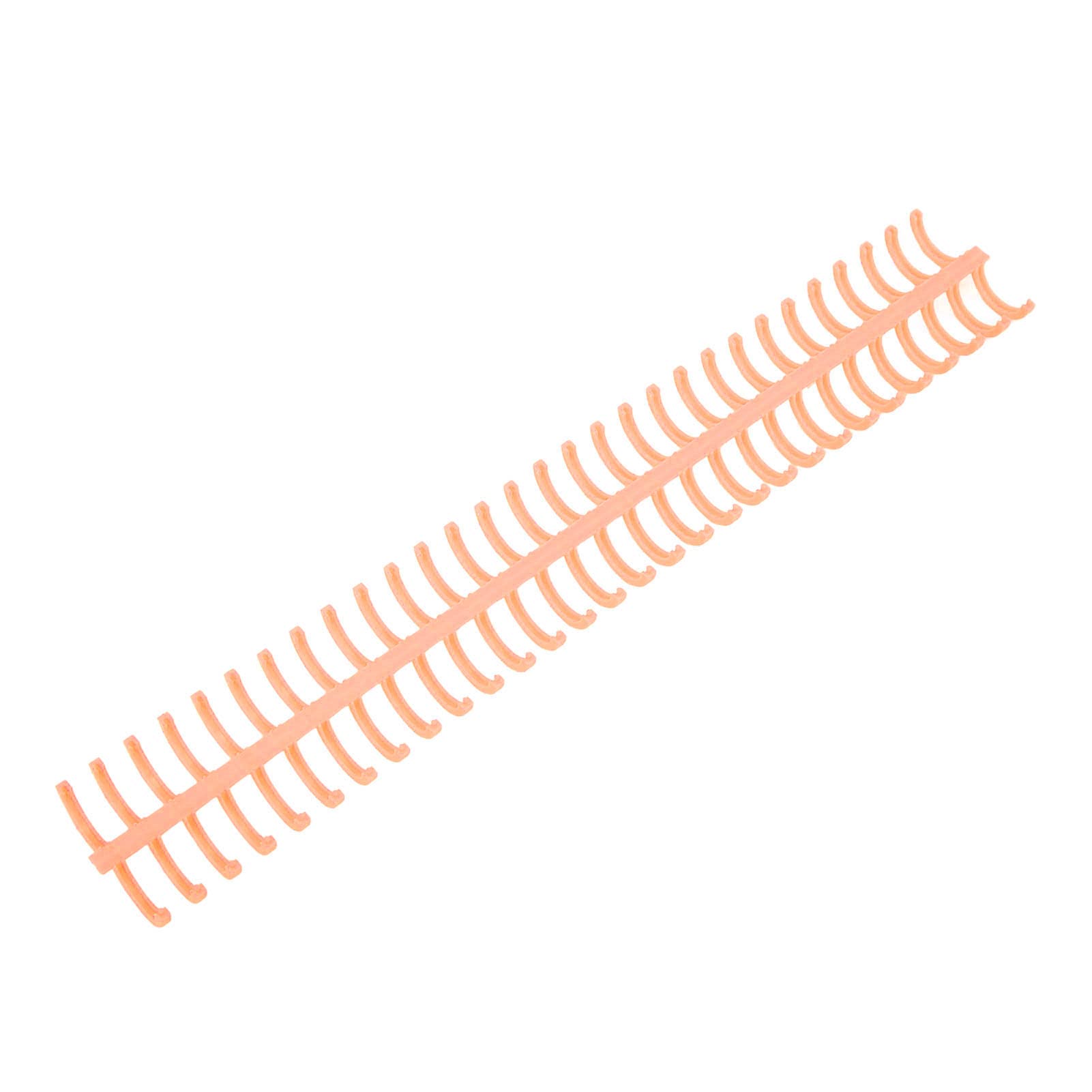 Set di Pettini per Rilegatura in Plastica con Spirale a Spirale, Confezione da 10, 16 Mm, 30 Fori, capacità 130 Fogli, per Ufficio, Aula, Libreria, Appunti, Rapporti e Organizzazione di