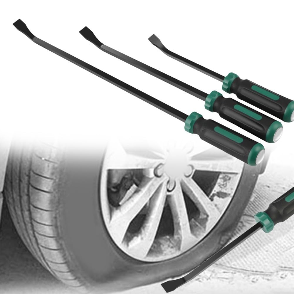 Herramientas de palanca para reparación de automóviles, construcción robusta con asas ergonómicas y tapa compatible con martillo (18 pulgadas)