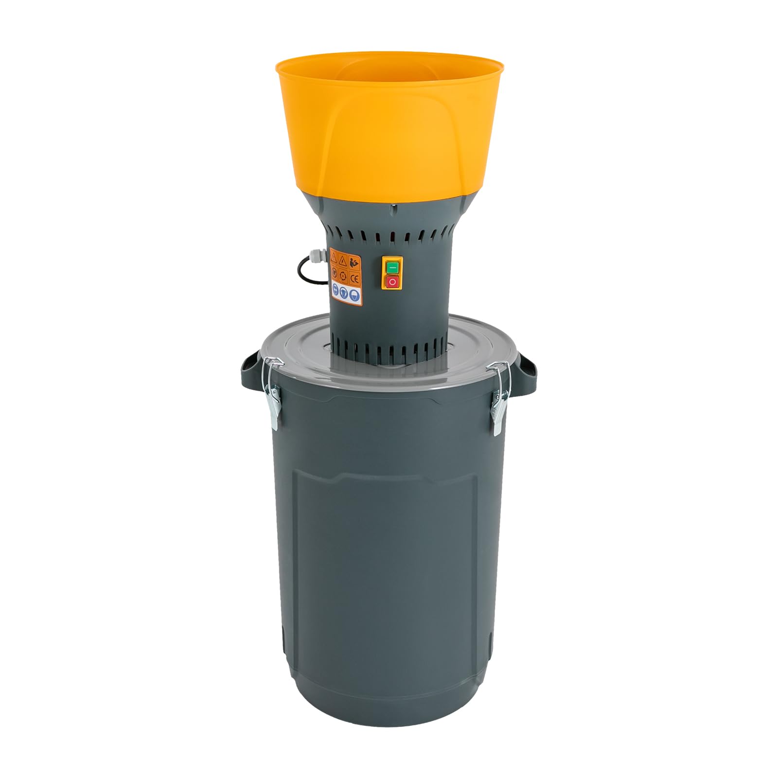 Młynek do zbóż, 1300 W, elektryczny młynek z 5 sitkami, średnica 5 otworów sita, 60 l, młynek do ziaren pieprzu, pszenicy, owsa, jęczmienia