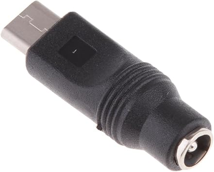 3x DC Power Adapter USB Male to 5.5x2.1mm Female Compact Converter for Charging Electronic Devices Suitable for Laptop Computer Home