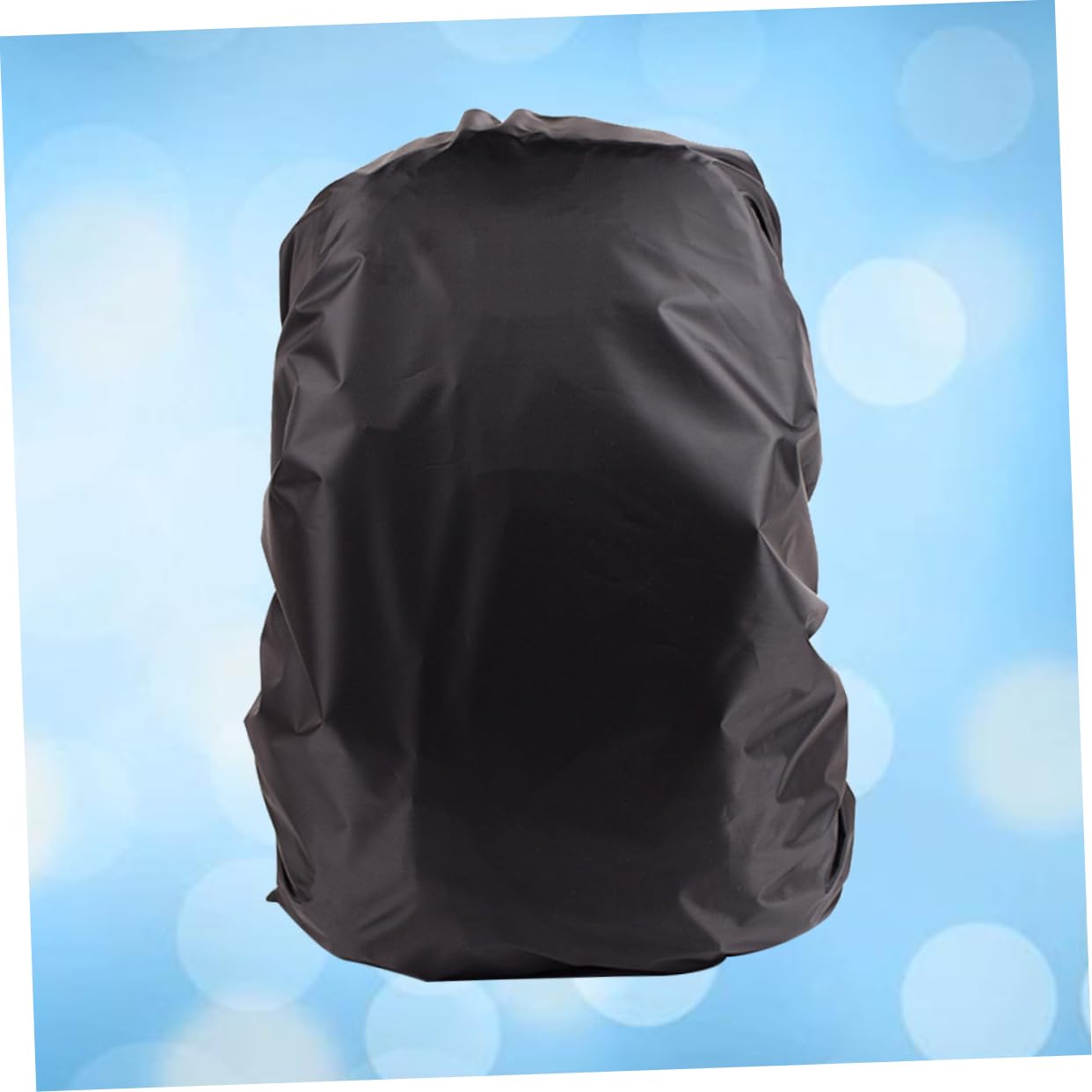 Gogogmee Unisex Backpack Rain Cover for Outdoor Travel Portable Mud Guard and for Hiking Camping and Cycling Black