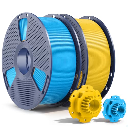 Image of SUNLU PETG Filament 1.75mm,2kg,Cyan+Vivid Yellow