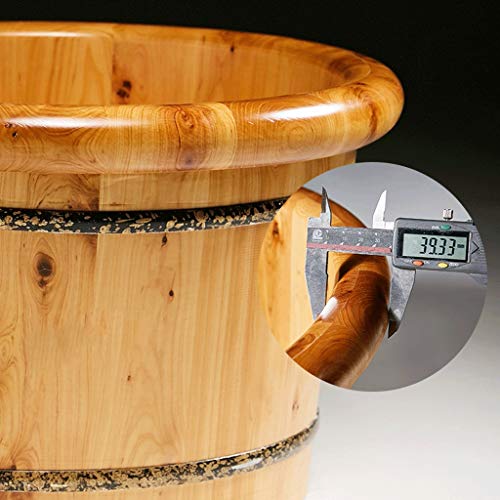 Tina de Madera para Baño de Pies de Cedro miniatura 4