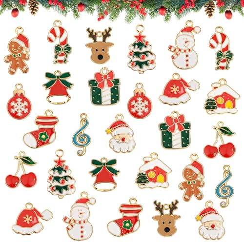 RUBY 28-teilig Weihnachtsdeko,Kleinere Christbaum...